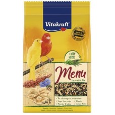 Vitakraft Menu- пълноценна храна с витамини за канарчета 1 кг
