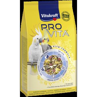 Vitakraft PRO VITA ПЪЛНОЦЕННА ХРАНА ЗА СРЕДНИ ПАПАГАЛИ – КОРЕЛА, КАКАДУ …, 0.750 кг