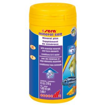 Sera Mineral Salt - за безопасно обогатяване с минерали на ниско минерализирана вода 105 гр.